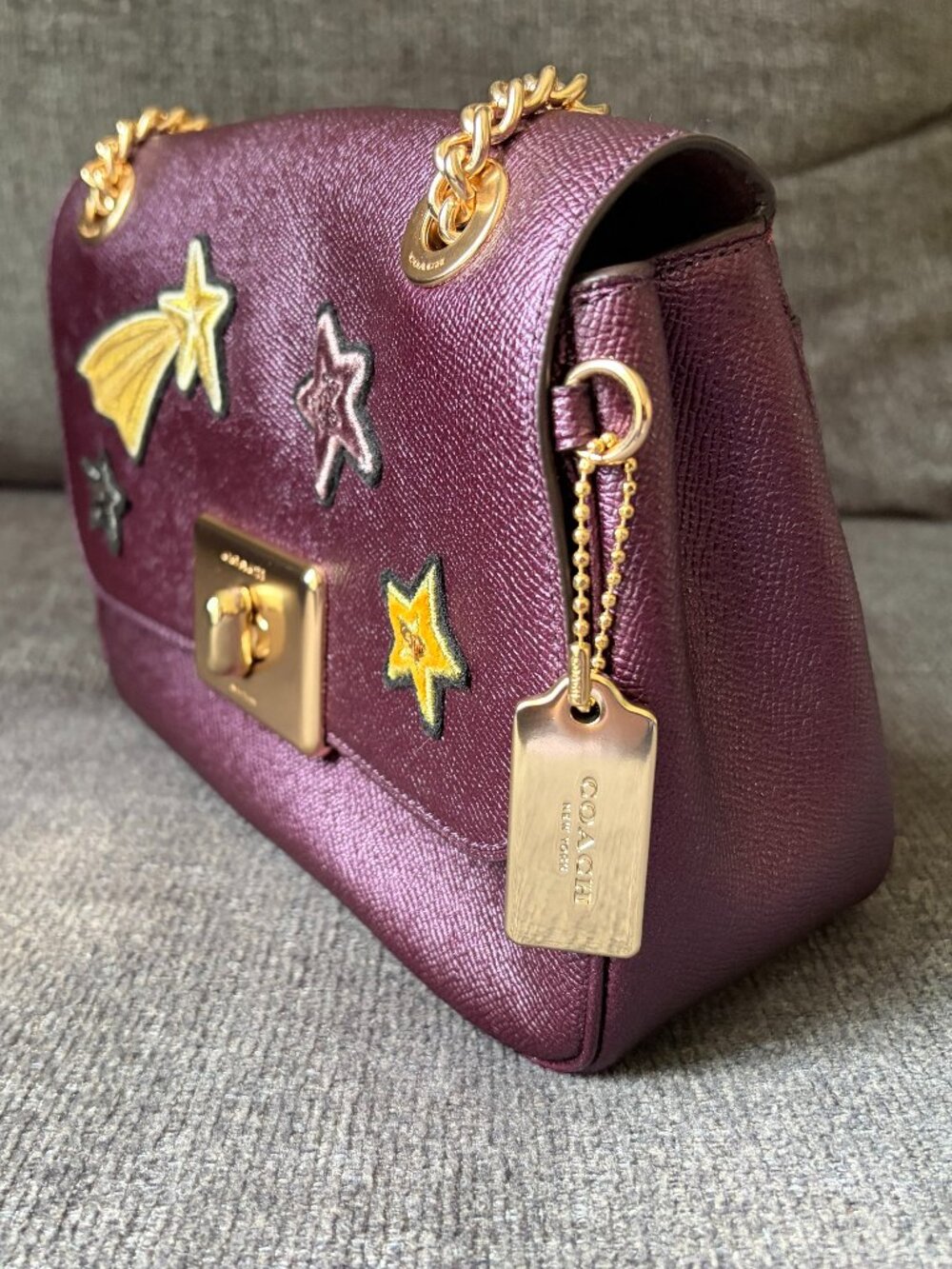 Coach Cassidy Crossbody with Star Embellishments NWT